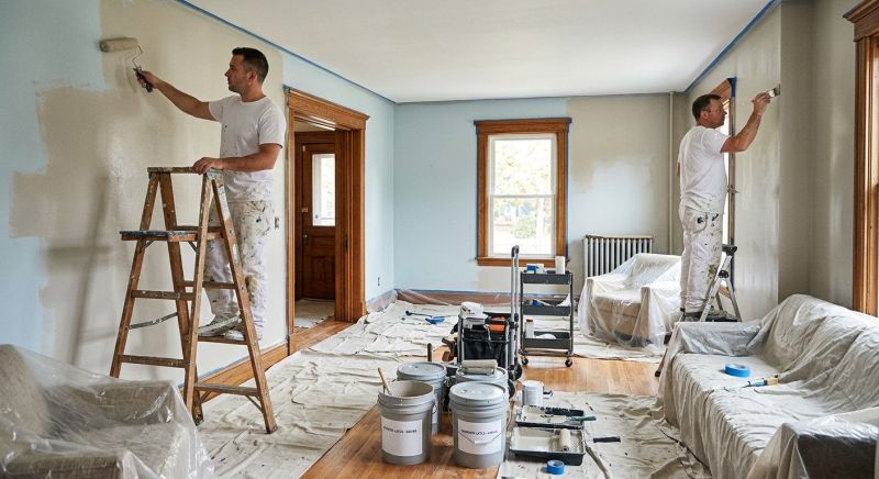 Apartment Interior Painting in Wilmington, NC