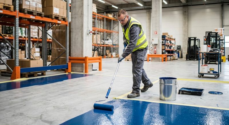 Business Floor Painting in Longmont, CO