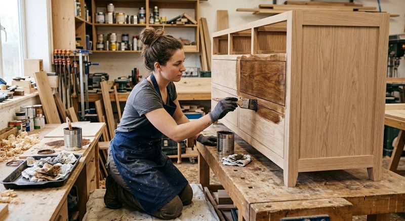 Cabinet Staining Service in Muncie, IN