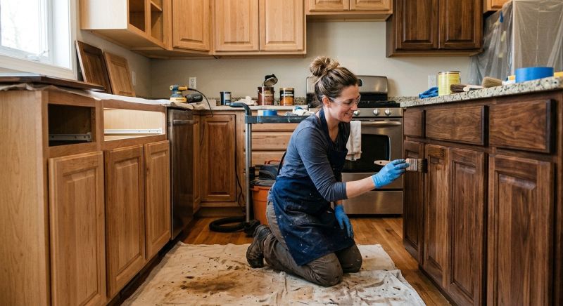 Cabinets Refinishing in Dayton, OH