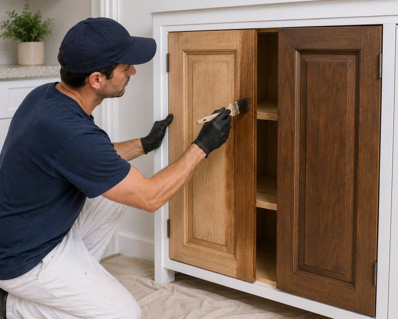 Cupboard Refinishing in Carmel, IN