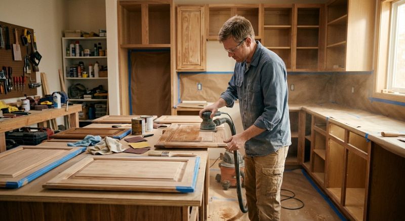 Cupboard Refinishing in Cincinnati, OH