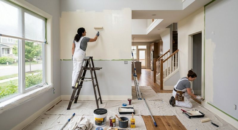 Interior Wall Painting in Wilmington, NC